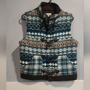 Maurices Chocolate Quilted Vest